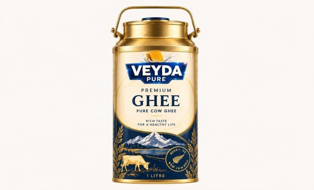 VEYDAPURE Premium New Zealand Cow Ghee