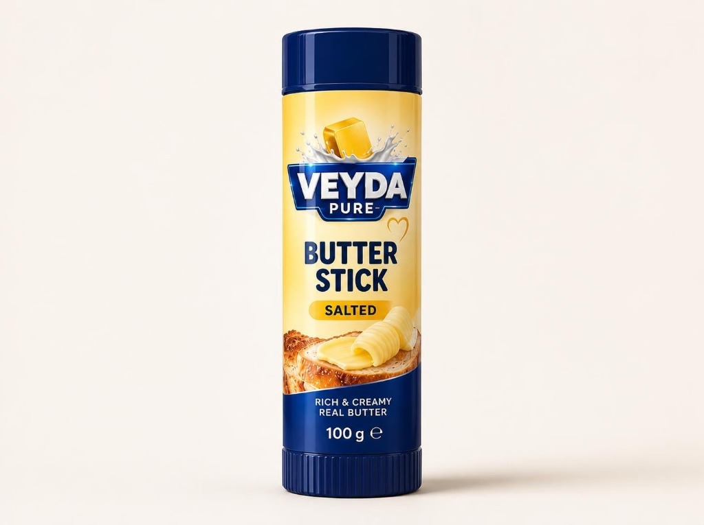 VEYDAPURE New Zealand Salted Butter Stick